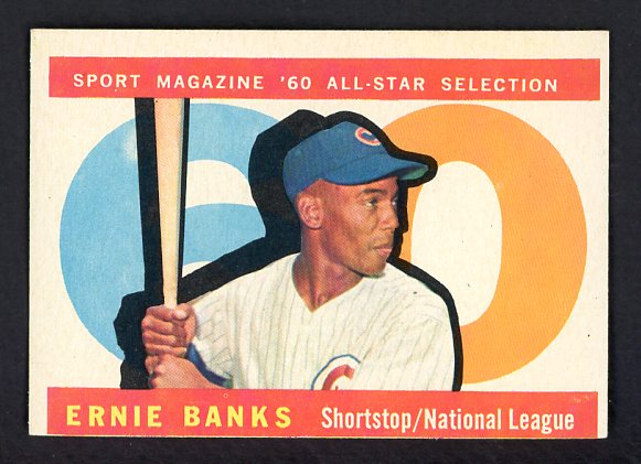 1960 Topps Baseball #560 Ernie Banks A.S. Cubs VG-EX 522334