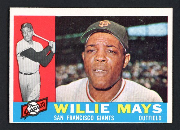 1960 Topps Baseball #200 Willie Mays Giants VG-EX 522336