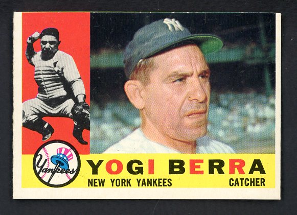 1960 Topps Baseball #480 Yogi Berra Yankees VG-EX 522347