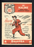 1959 Topps Baseball #562 Al Kaline A.S. Tigers VG-EX 522353