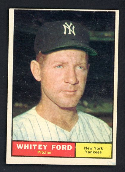 1961 Topps Baseball #160 Whitey Ford Yankees VG-EX 522358