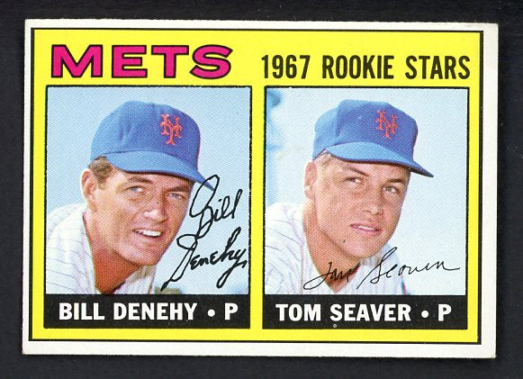 1967 Topps Baseball #581 Tom Seaver Mets EX+/EX-MT 522359