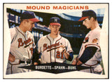 1960 Topps Baseball #230 Warren Spahn Lou Burdette EX-MT 522371