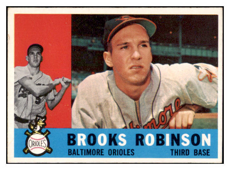 1960 Topps Baseball #028 Brooks Robinson Orioles EX-MT 522373