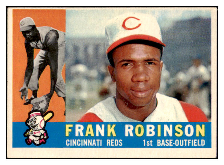 1960 Topps Baseball #490 Frank Robinson Reds VG-EX 522375