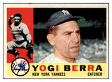 1960 Topps Baseball #480 Yogi Berra Yankees EX-MT 522377