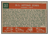 1959 Topps Baseball #317 Willie Mays Richie Ashburn EX-MT 522384