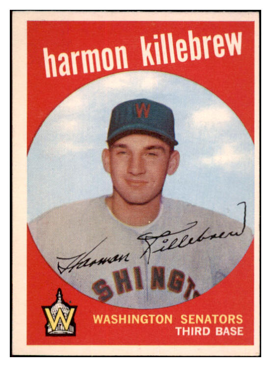 1959 Topps Baseball #515 Harmon Killebrew Senators EX-MT 522389