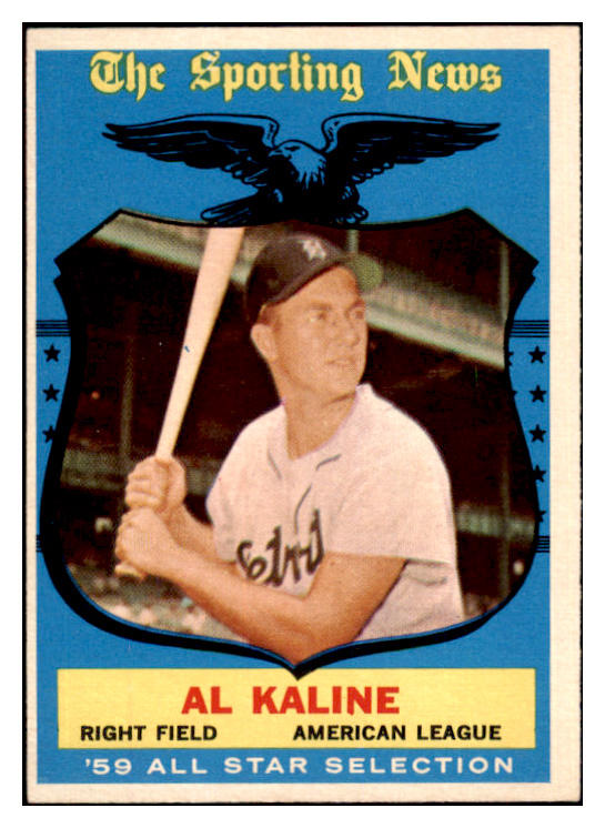 1959 Topps Baseball #562 Al Kaline A.S. Tigers EX-MT 522390