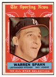 1959 Topps Baseball #571 Warren Spahn A.S. Braves EX-MT 522391