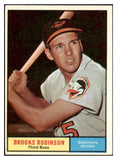 1961 Topps Baseball #010 Brooks Robinson Orioles EX-MT 522395