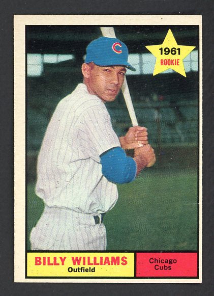 1961 Topps Baseball #141 Billy Williams Cubs EX-MT 522396