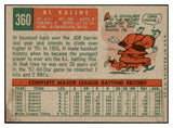 1959 Topps Baseball #360 Al Kaline Tigers EX-MT 522397