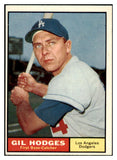 1961 Topps Baseball #460 Gil Hodges Dodgers EX-MT 522409