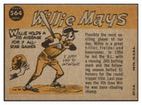 1960 Topps Baseball #564 Willie Mays A.S. Giants EX-MT 522416