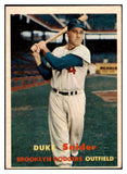 1957 Topps Baseball #170 Duke Snider Dodgers EX 522424