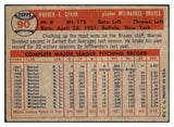1957 Topps Baseball #090 Warren Spahn Braves EX 522425