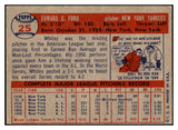 1957 Topps Baseball #025 Whitey Ford Yankees VG-EX 522430