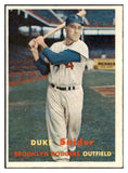 1957 Topps Baseball #170 Duke Snider Dodgers EX-MT 522432