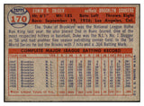 1957 Topps Baseball #170 Duke Snider Dodgers EX-MT 522432