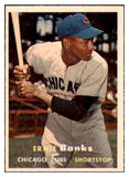 1957 Topps Baseball #055 Ernie Banks Cubs EX-MT 522435