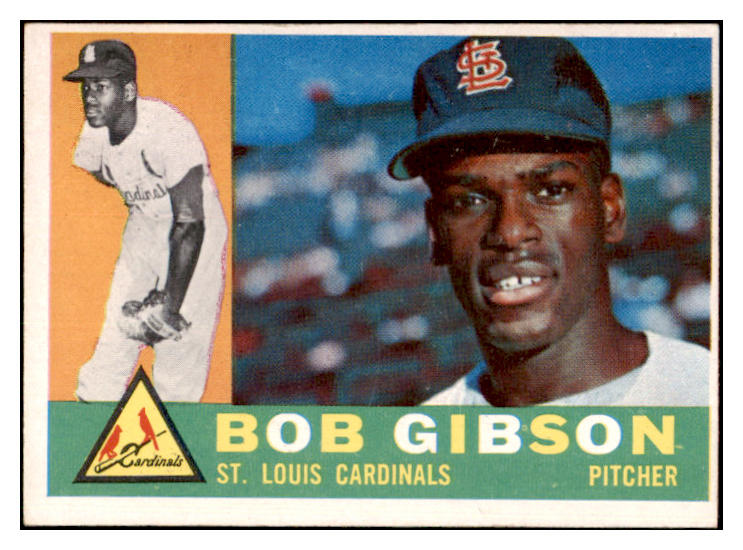 1960 Topps Baseball #073 Bob Gibson Cardinals EX-MT 522447