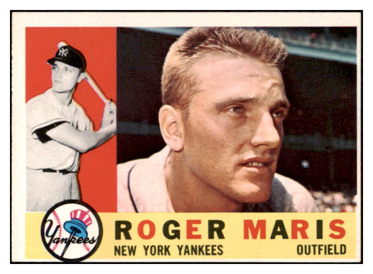 1960 Topps Baseball #377 Roger Maris Yankees EX-MT 522459