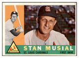 1960 Topps Baseball #250 Stan Musial Cardinals EX 522462