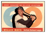 1960 Topps Baseball #564 Willie Mays A.S. Giants EX 522463