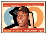 1960 Topps Baseball #554 Willie McCovey A.S. Giants EX-MT 522465