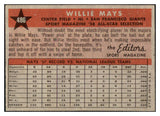 1958 Topps Baseball #486 Willie Mays A.S. Giants EX-MT 522470