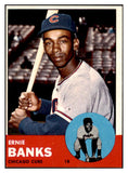 1963 Topps Baseball #380 Ernie Banks Cubs EX-MT 522478