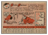 1958 Topps Baseball #307 Brooks Robinson Orioles EX-MT 522479