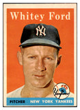 1958 Topps Baseball #320 Whitey Ford Yankees EX-MT 522481