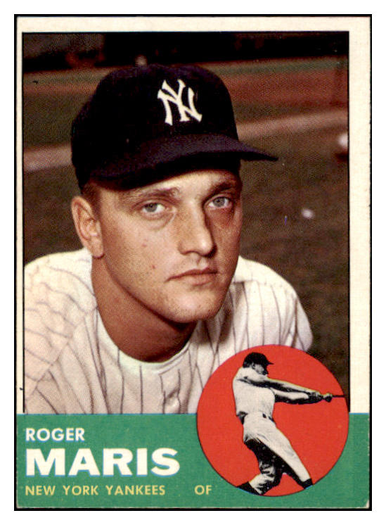 1963 Topps Baseball #120 Roger Maris Yankees EX-MT 522486