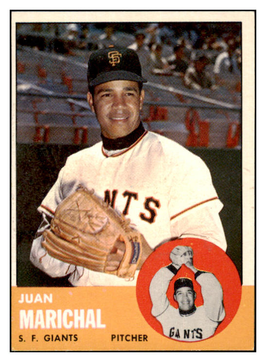 1963 Topps Baseball #440 Juan Marichal Giants EX-MT 522496