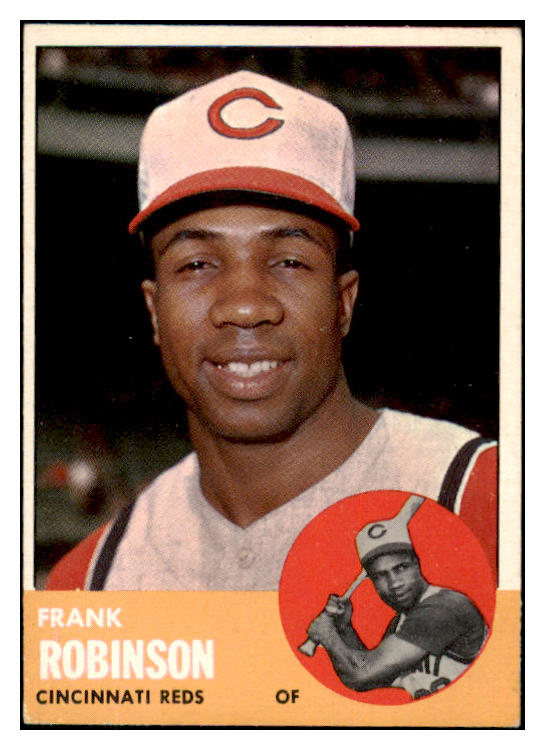 1963 Topps Baseball #400 Frank Robinson Reds EX-MT 522504