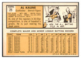 1963 Topps Baseball #025 Al Kaline Tigers EX-MT 522505