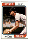 1974 Topps Baseball #215 Al Kaline Tigers EX-MT 522514