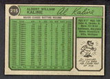 1974 Topps Baseball #215 Al Kaline Tigers EX-MT 522514