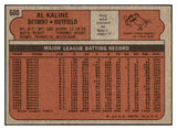 1972 Topps Baseball #600 Al Kaline Tigers EX-MT 522516