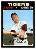 1971 Topps Baseball #180 Al Kaline Tigers EX-MT 522519