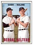 1967 Topps Baseball #216 Al Kaline Norm Cash EX-MT 522521