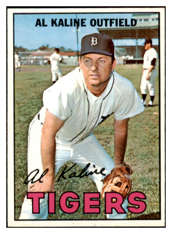 1967 Topps Baseball #030 Al Kaline Tigers EX-MT 522522