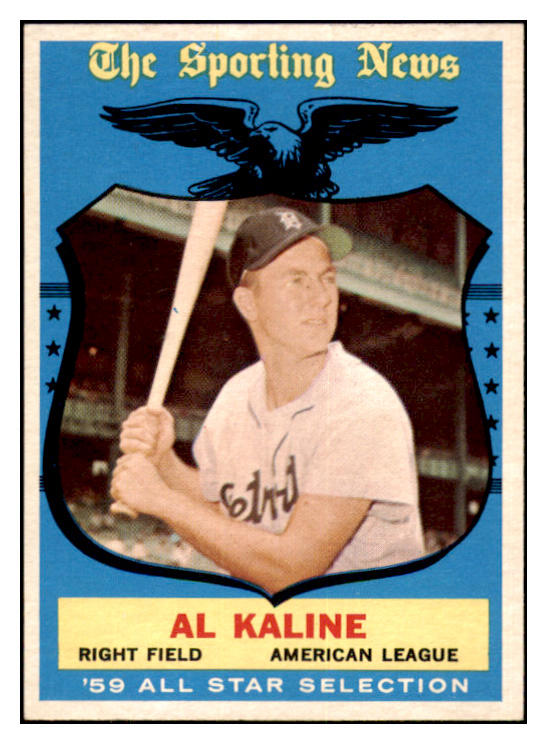 1959 Topps Baseball #562 Al Kaline A.S. Tigers EX-MT 522529