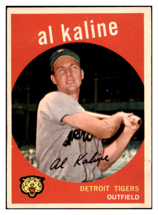 1959 Topps Baseball #360 Al Kaline Tigers EX-MT 522533