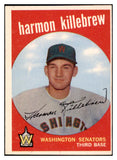 1959 Topps Baseball #515 Harmon Killebrew Senators EX-MT 522536