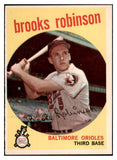 1959 Topps Baseball #439 Brooks Robinson Orioles EX-MT 522541