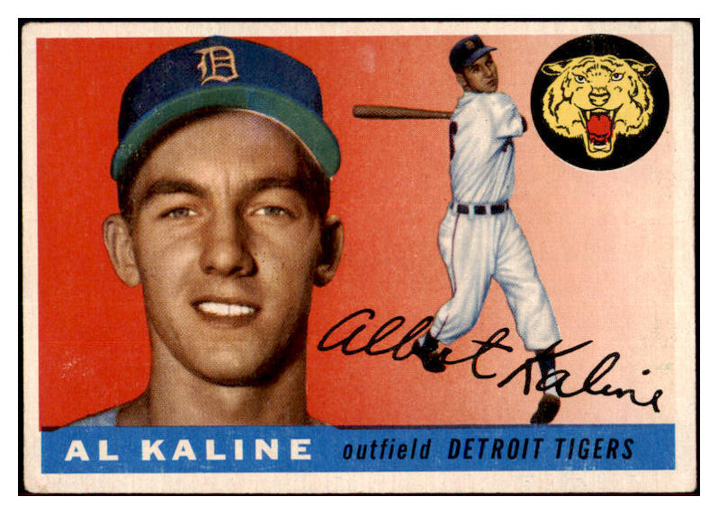 1955 Topps Baseball #004 Al Kaline Tigers VG-EX 522553