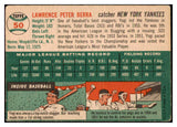 1954 Topps Baseball #050 Yogi Berra Yankees VG-EX 522559